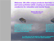 Tablet Screenshot of mysticmarvels.com